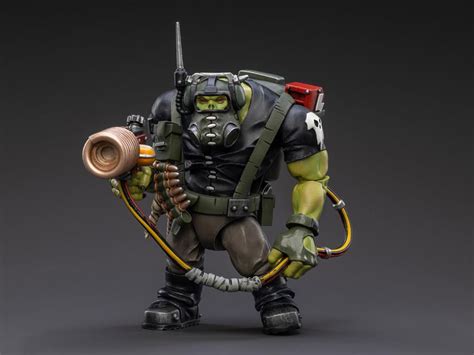 Joy Toy Warhammer 40K Ork Kommandos Comms Boy Wagzuk 1 18 Scale Figure