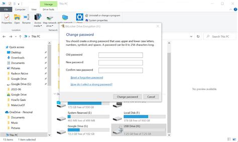 Cómo actualizar la contraseña de BitLocker en una unidad protegida para