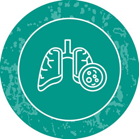 Lung Cancer Vector Icon 19078446 Vector Art At Vecteezy