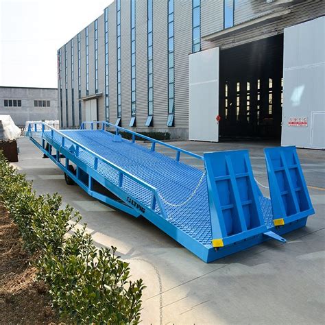 Hydraulic Mobile 6ton Floating Container 8 Ton 10 Ton Leveler Cargo