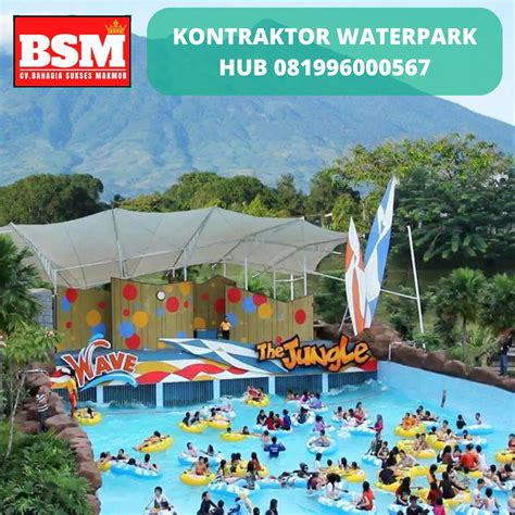 Pembuatan Kolam Ombak Wave Pool Terbaik Jabodetabek By