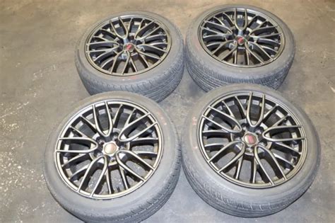 2015 2017 Subaru Wrx Sti 18 Wheels 18x85 Et55 5x1143 Oem Eur 1185