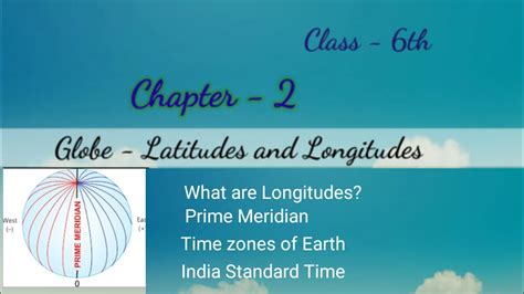 Class Th Geography Ncert Lesson Latitudes And Longitudes Youtube