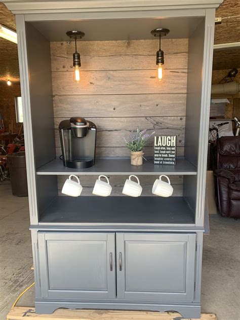 Coffee Hutch Coffee Bar Home Bars For Home Coffee Bar Design