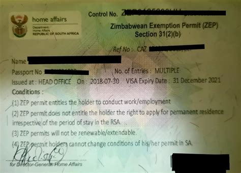 Home Affairs Extends Validity Of Zimbabwean Permits By Another Six