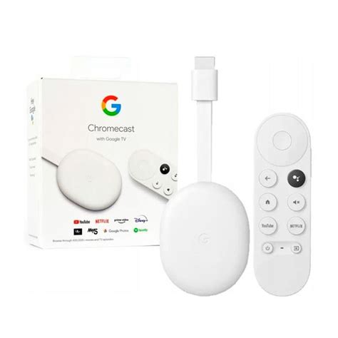 Chromecast Ta Generaci N Google Con Control De Voz Gb K