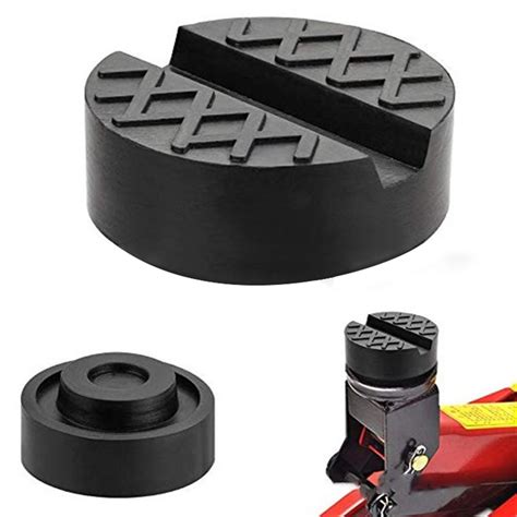 Car Lift Jack Rubber Pad Car Lift Jack Stand Rubber Pads Black Slotted