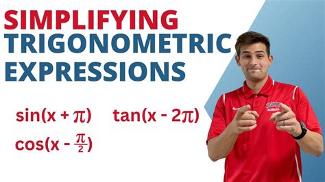 Simplifying Trigonometric Expressions Youtube