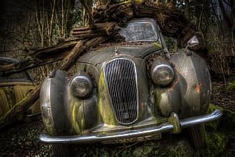 Oldtimer Wreck Rusty Truck Historic Desert California Mojave