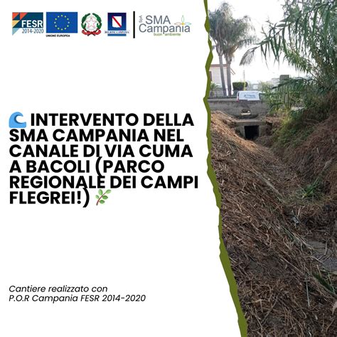 Intervento Della Sma Campania Nel Canale Di Via Cuma A Bacoli Parco