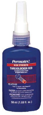 Permatex High Strength Red Threadlockers High Strength Threadlocker