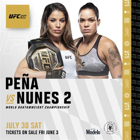 Ufc Ter Revanche Entre Julianna Pe A E Amanda Nunes Na Luta