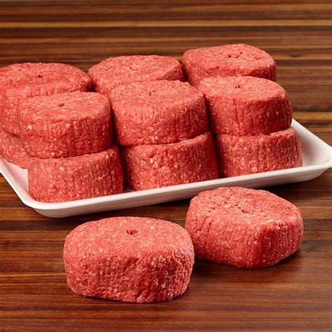 Kirkland Signature Ground Beef Patties 88 Lean 12 Fat Each