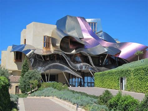 Hotel Marques De Riscal Structure Architecture Unusual Buildings