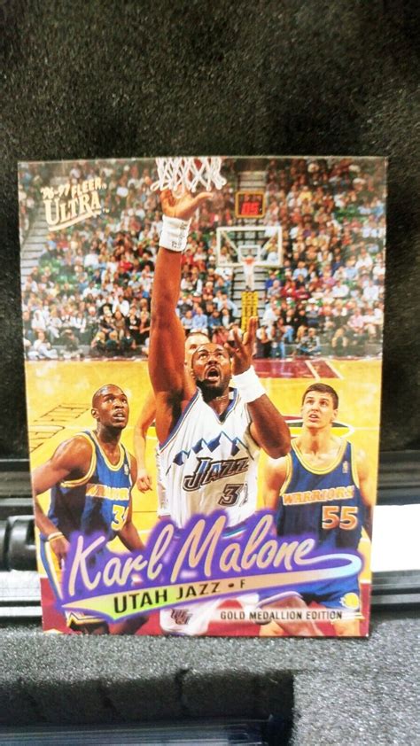 1996 97 Fleer Ultra Gold Medallion Edition G 253 Karl Malone For