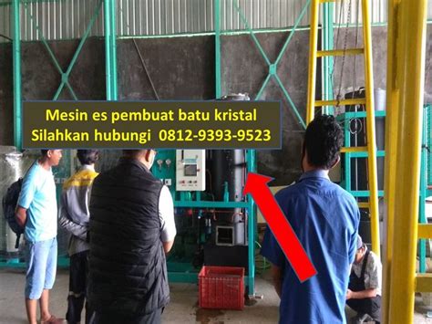 TERLARIS CALL 0812 9393 9523 Pabrik Mesin Cetak Ice Kristal 1 Ton