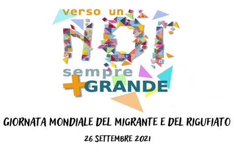 Giornata Mondiale Del Migrante E Del Rifugiato