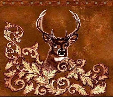 Pin By Wanda Hallenbeck On 1 Sublimation Deer Bison Leather Leather