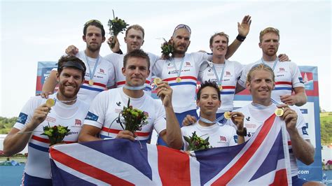 Rowing World Championships Gb Mens Eight Win First Ever Gold News