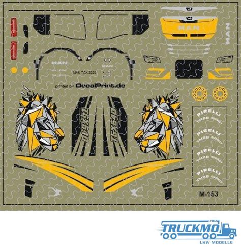 Truckmo Decal Man Tgx M Truckmo Lkw Modelle Und