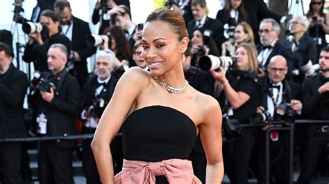 Zoe Saldana’s Looks At Cannes Film Festival Signal A Chic Resurgence Essence Essence