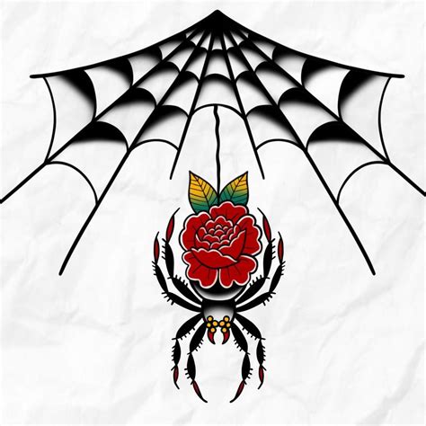 Spider Sternum Tattoo Printable Calendars At A Glance