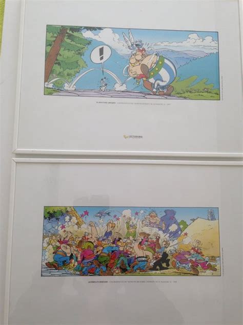 Uderzo Albert 2x Affiche Lecturama Astérix en Hispanie Catawiki