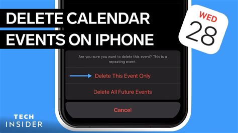 How To Delete Calendar Events On IPhone YouTube