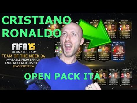 FIFA 15 ULTIMATE TEAM ITA RONALDO RECORD BREAKER IN A PACK YouTube