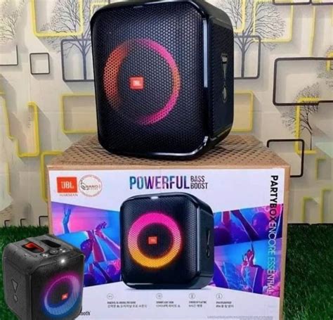 Caixa De Som JBL Partybox Encore Essential 100W RMS Bluetooth LED