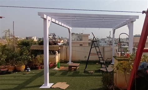 A Type Prefab Mild Steel Pergola For Outdoor At Rs 120 Kg In Gurugram