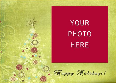 christmas photo templates   christmas card templates