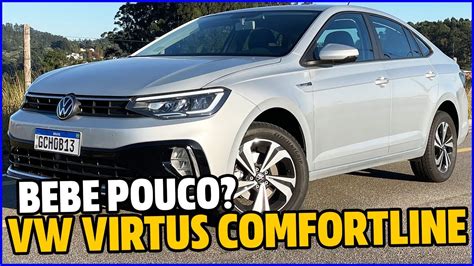 Novo Vw Virtus Comfortline Consumo Real E Avalia O Da Vers O