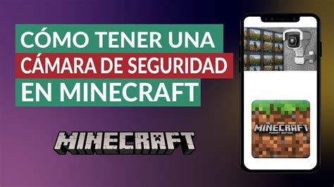 Cómo Hacer o Tener una Cámara de Seguridad o Vigilancia en Minecraft