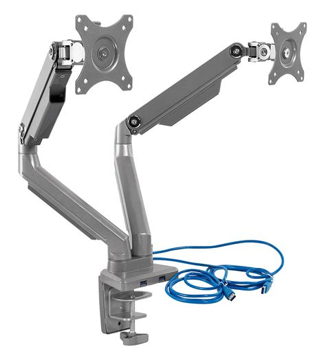 Mount-It! Dual Monitor Desk Mount with USB | BJ's Wholesale Club