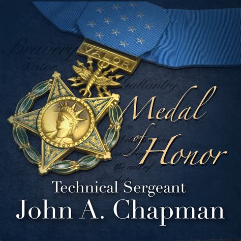 U S Air Force On Twitter Tech Sgt John Chapman Will Be Posthumously Awarded The Medal Of