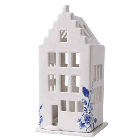 Canal Houses Delft Blue Souvenirs From Holland