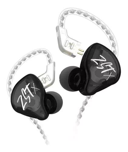 Fone In Ear Kz Zst Retorno S Mic Monitor Palco Esportes Parcelamento