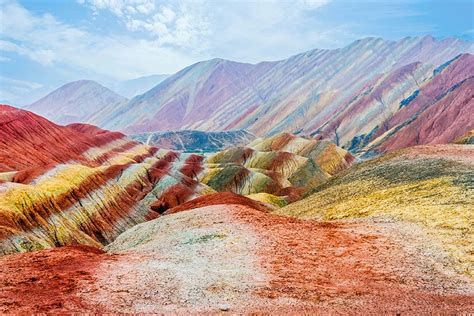 Regenbogen Berge In China Peru Bunte Berge Erleben Fenomena Alam