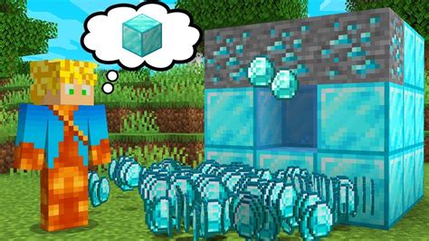 Creé Una MÁquina De Diamantes Infinitos En Minecraft Youtube