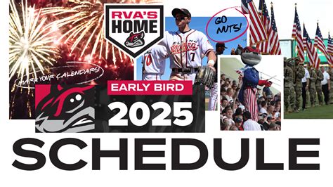 Flying Squirrels Announce Game Schedule Milb