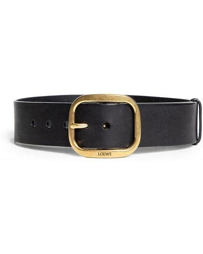 White Loewe Belts For Women Lyst