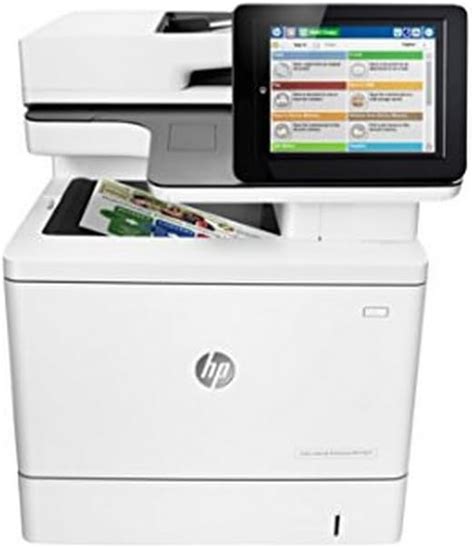 Hp Color Laserjet Enterprise Mfp M577f With Fax B5l47a Office Products