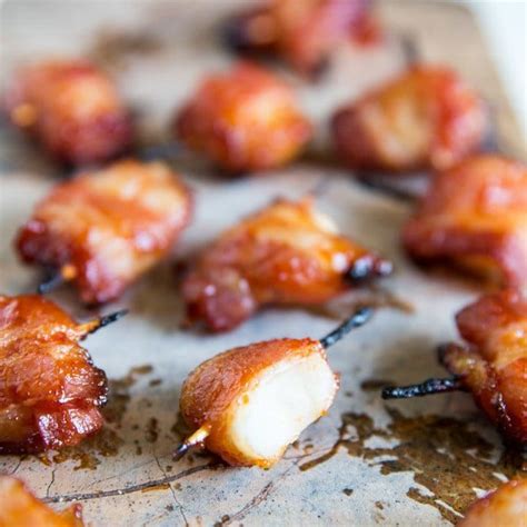 Bacon Wrapped Water Chestnuts Are Salty Sweet And Insanely Addictive Top With 2 Ingredient