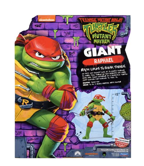 Teenage Mutant Ninja Turtles Mutant Mayhem Giant Raphael Figure Toys R Us Canada