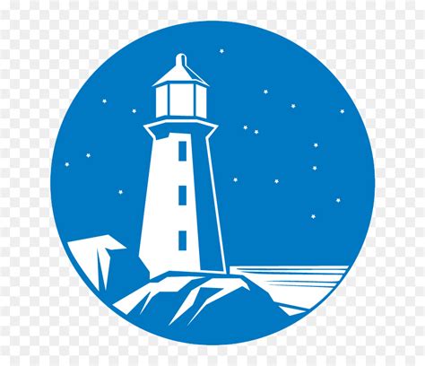 Blue Light House Clipart Svg Royalty Free Library Life Blue White