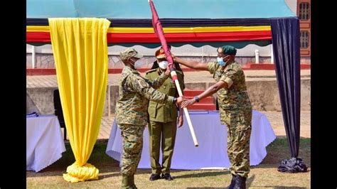 New Sfc Commander Brig Gen David Mugisha Receives Instruments Of Power