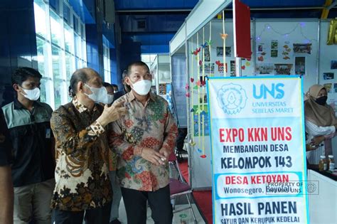 Pamerkan 1 155 Produk Unggulan UNS Adakan Expo Hasil KKN Universitas