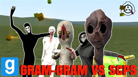 Can Gram Gram Survive The Scps Garrys Mod Sandbox Youtube