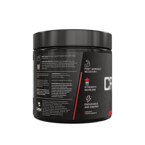 Creatina Pura 500g Refil Dark Lab Dark Lab Conheça as vantagens de